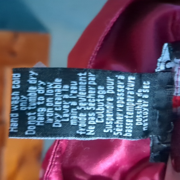 LE CHATEAU* cotton blend size S halter style tie back corset back zip back maxi - Picture 9 of 12